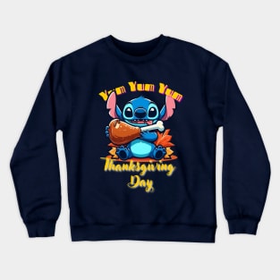 Giving Thanks Thanksgiving Stitch Thanksgiving 2023 Crewneck Sweatshirt